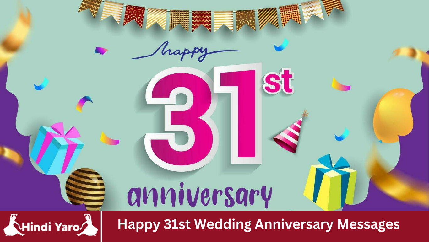 Happy 31st Wedding Anniversary Messages