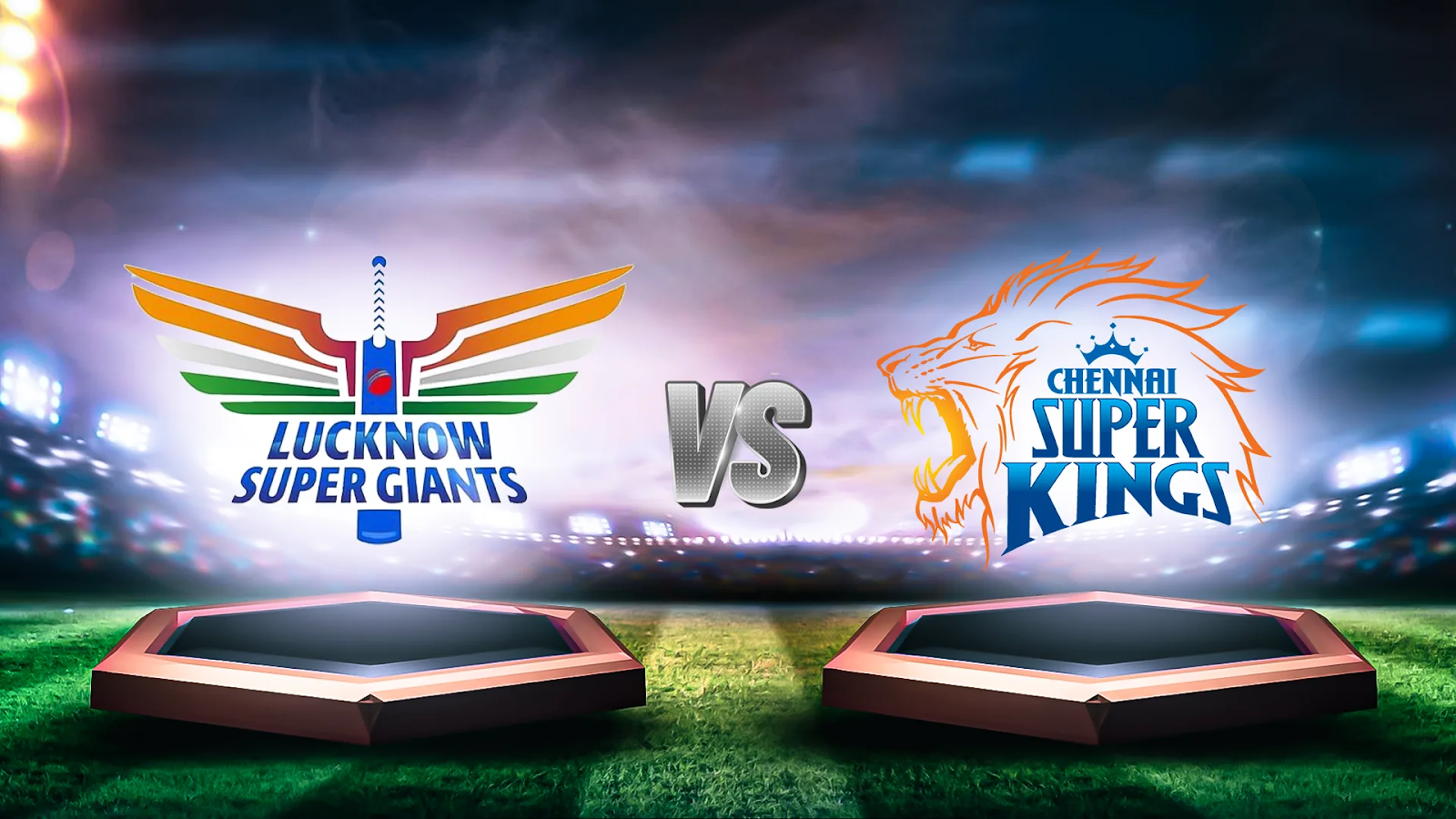 CSK versus Lucknow