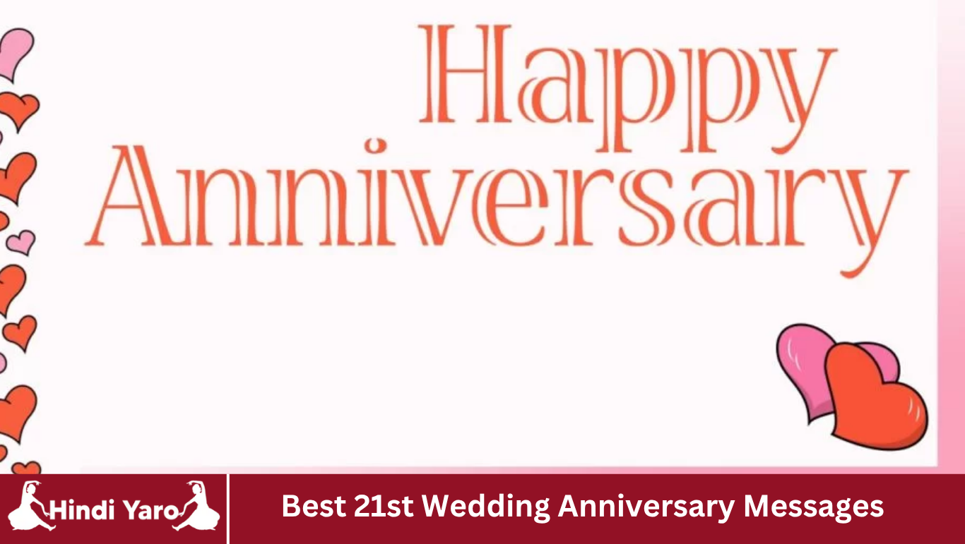 Best 21st Wedding Anniversary Messages