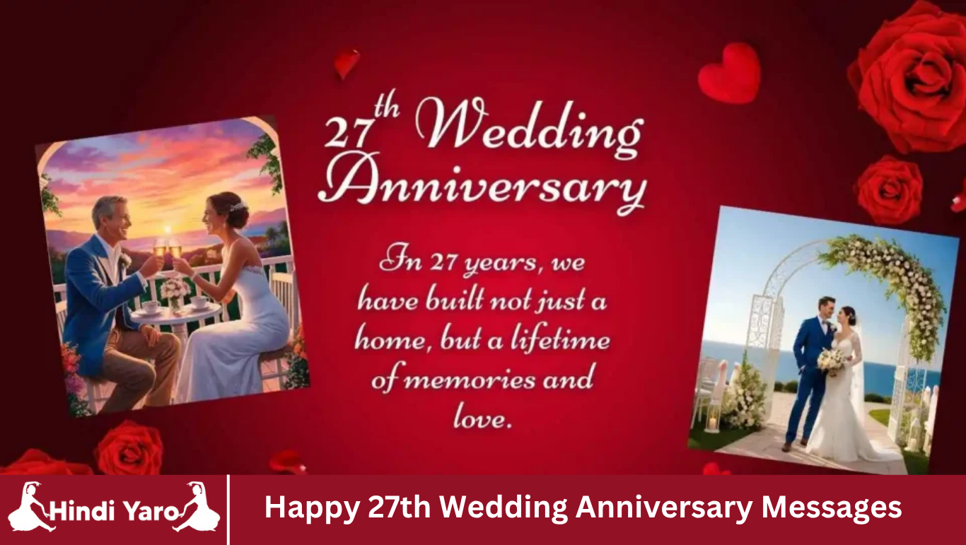 Happy 27th Wedding Anniversary Messages