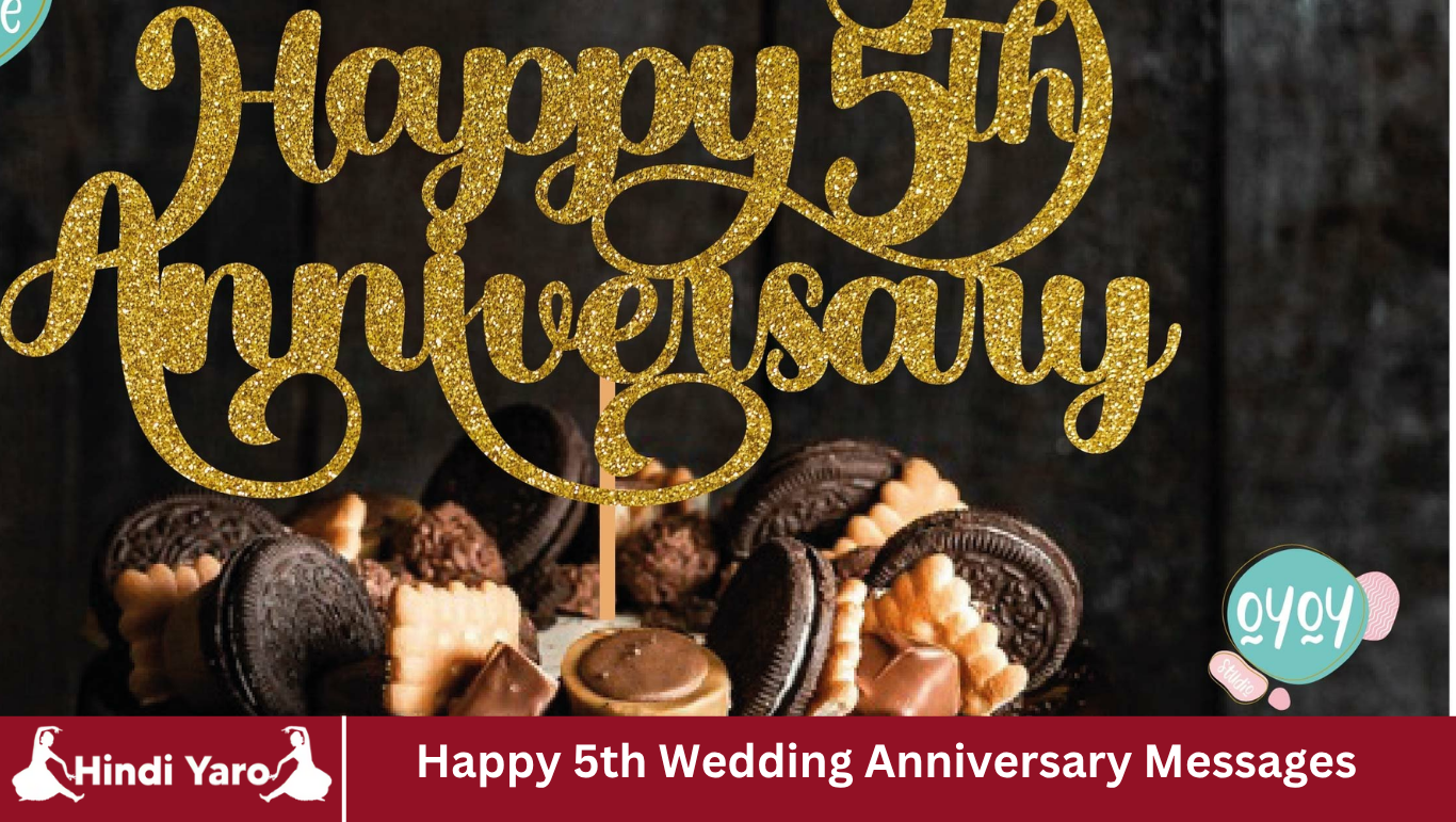 Happy 5th Wedding Anniversary Messages