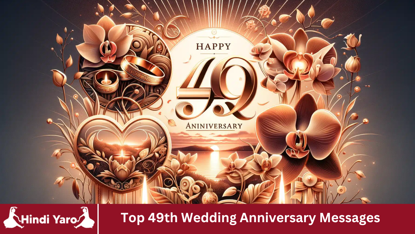 Top 49th Wedding Anniversary Messages