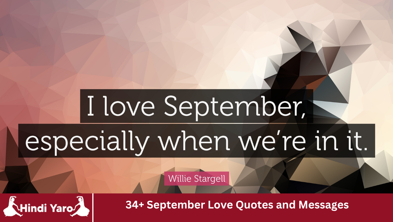 34+ September Love Quotes and Messages