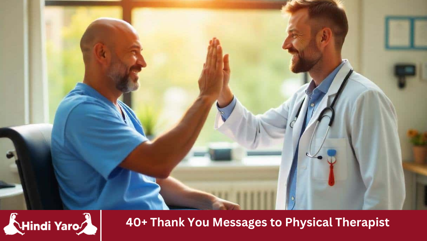 40+ Thank You Messages to Physical Therapist