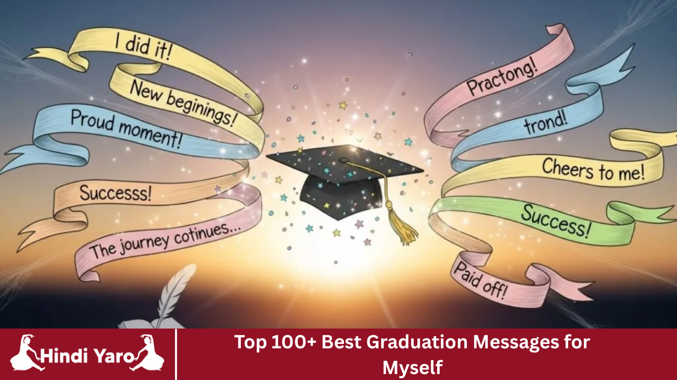 Top 100+ Best Graduation Messages for Myself