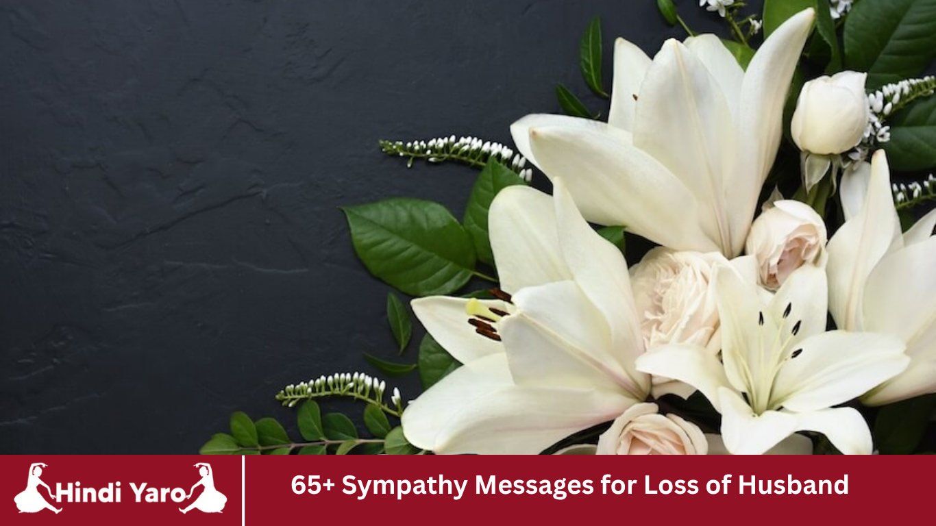 65+ Sympathy Messages for Loss of Husband